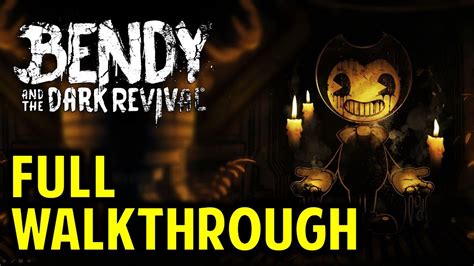 bendy walkthrough|batdr full gameplay no commentary.